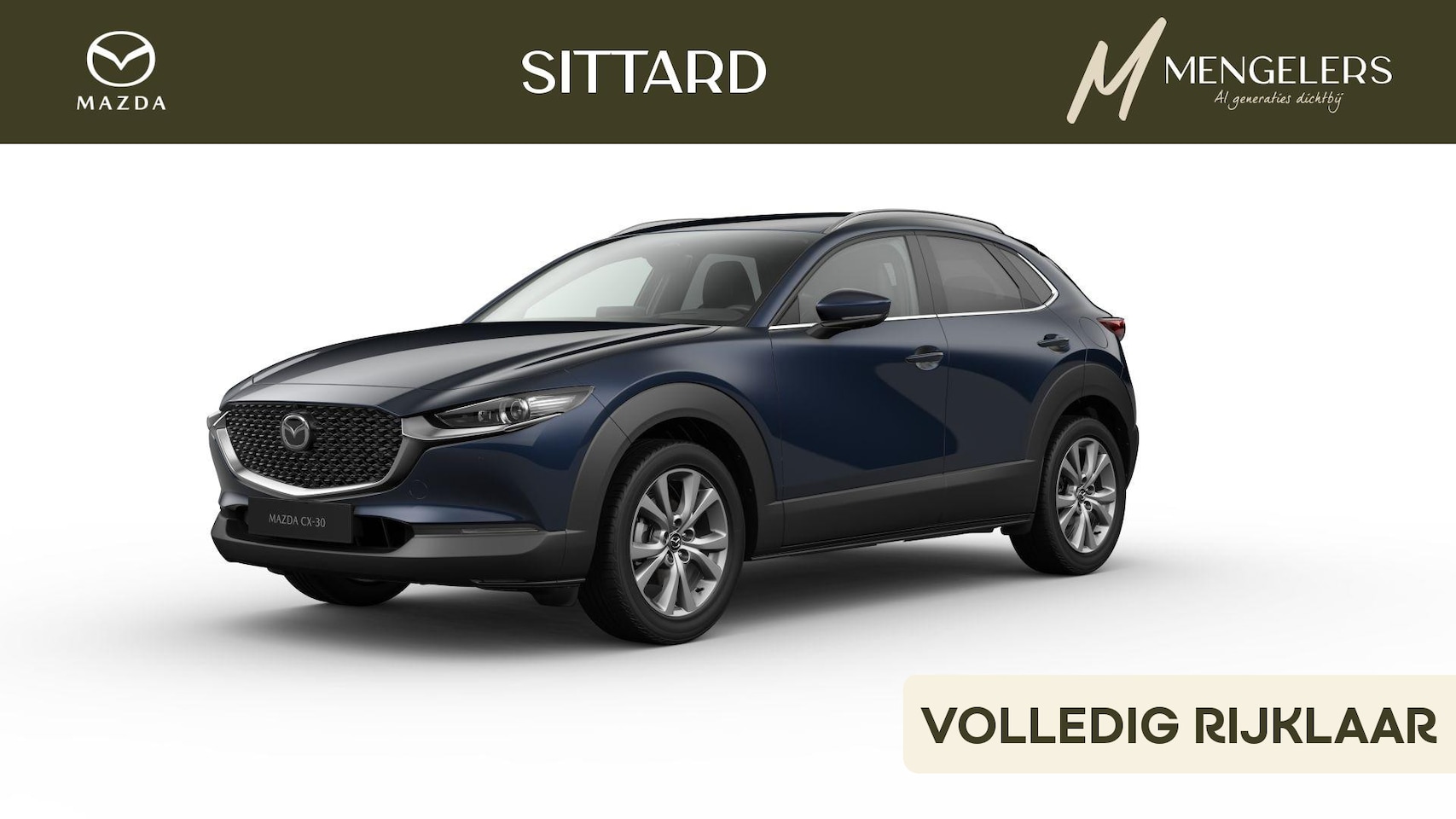 Mazda CX-30 - 2.5 e-SkyActiv-G M Hybrid Takumi | LED Verlichting | HUD | Stoelventilatie | 360° Camera | - AutoWereld.nl