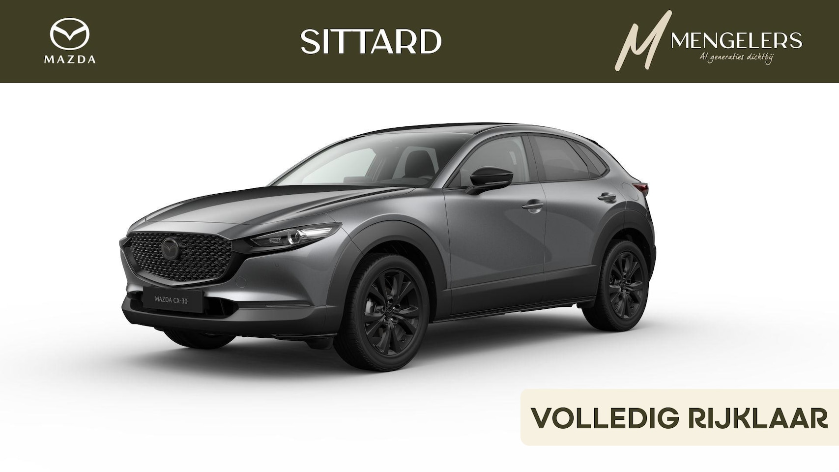 Mazda CX-30 - 2.5 e-SkyActiv-G M Hybrid Homura | Stoel & Stuurverwarming | Parkeersens. V+A | 18' Zwarte - AutoWereld.nl