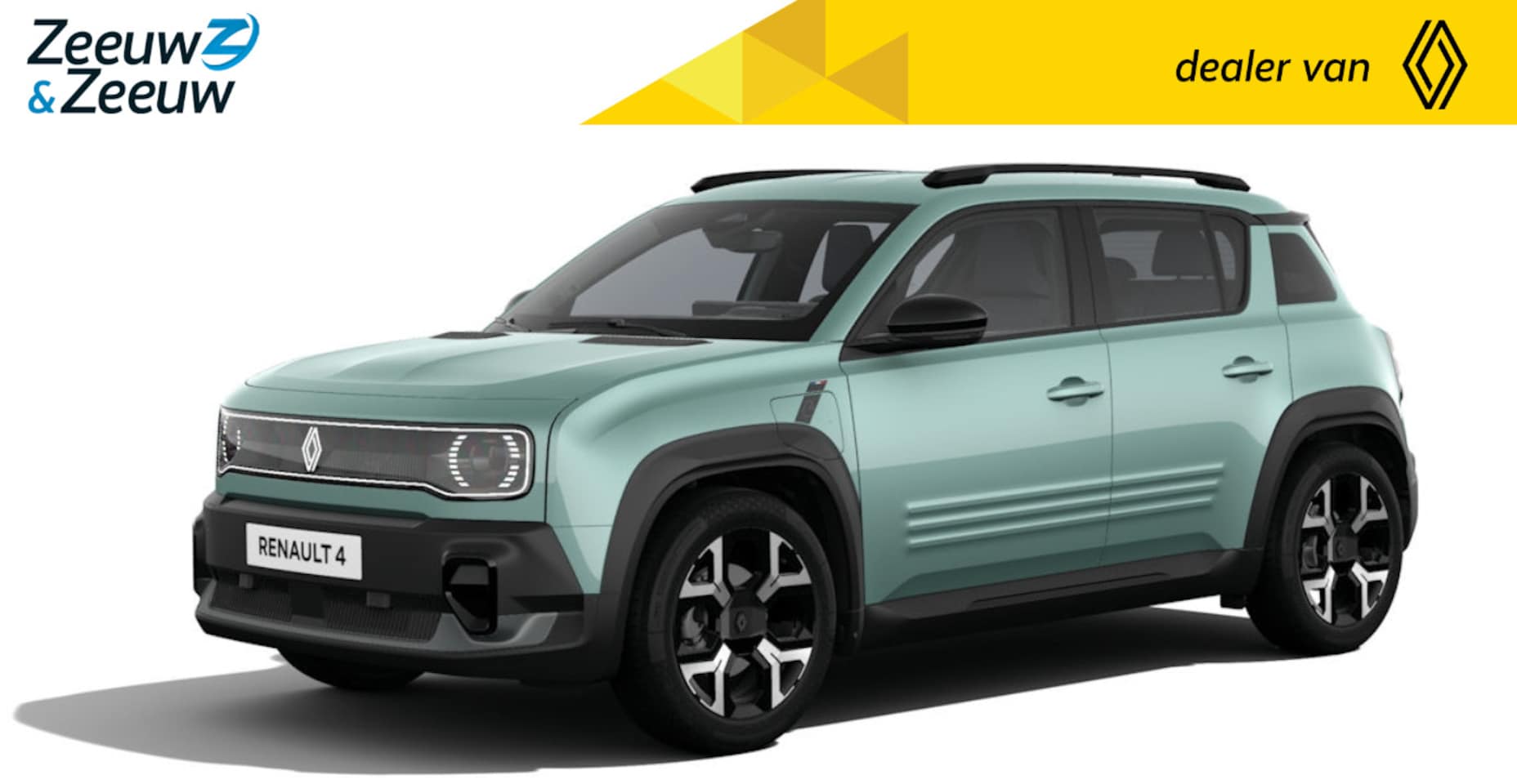 Renault 4 - Techno comfort range | Profiteer nu van €1.800,- Zeeuw & Zeeuw voorraadkorting | NU met GR - AutoWereld.nl