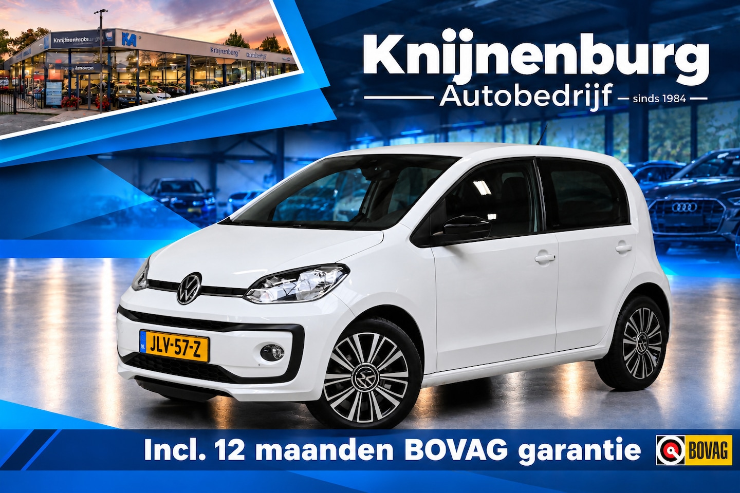 Volkswagen Up! - 1.0 65pk Active | Clima | Camera | Cruise | 100% (Dealer) onderhouden label - AutoWereld.nl