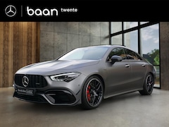 Mercedes-Benz CLA-Klasse - AMG 45 S 4MATIC+ Berggrijs MAGNO | AMG-Night Pakket II | Panorama | Burmester | Multi-Beam