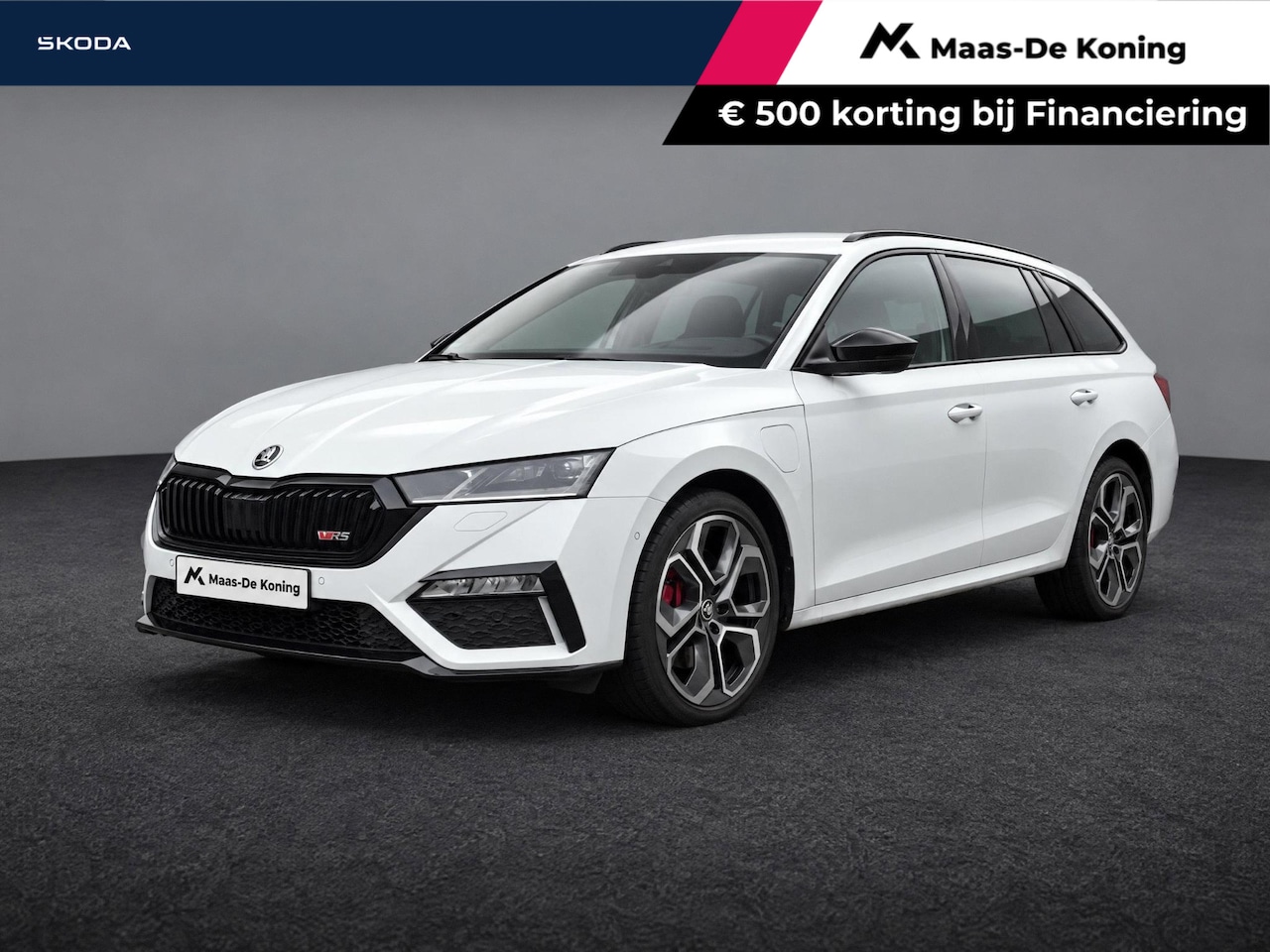 Skoda Octavia Combi - 1.4 TSI 245pk DSG RS iV PHEV Business · Camera · Apple/Android Car Play · Head-Up · Dodeho - AutoWereld.nl