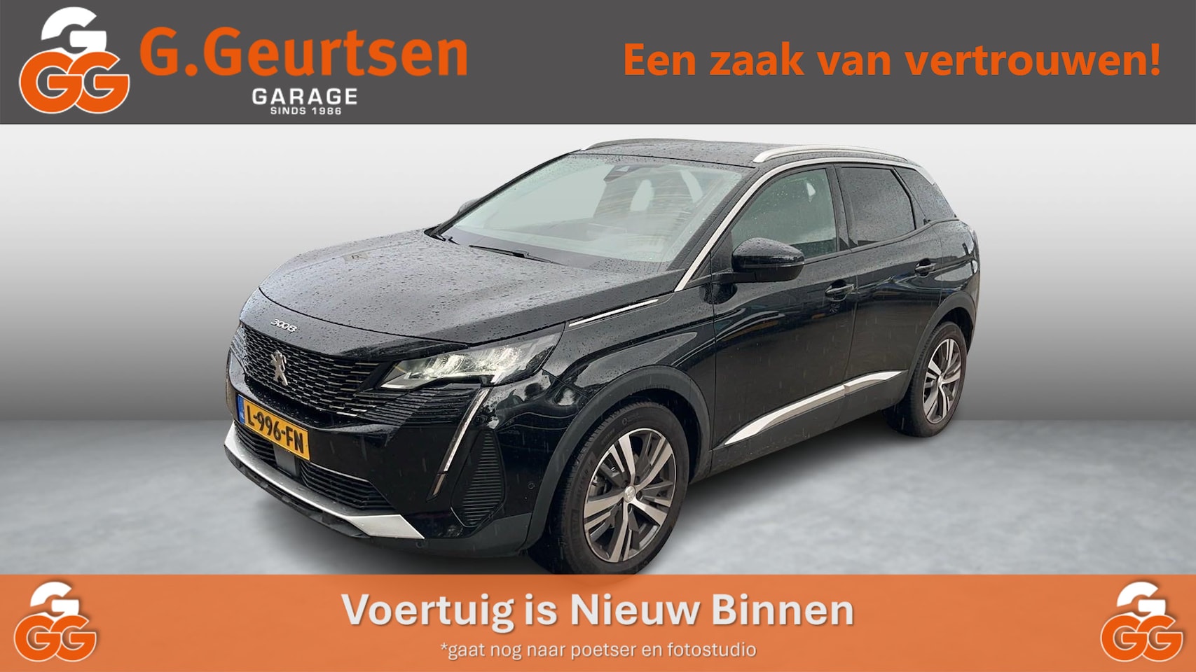Peugeot 3008 - 1.2 PureTech Blue Lease Allure Trekhaak, Dealer onderhouden! - AutoWereld.nl