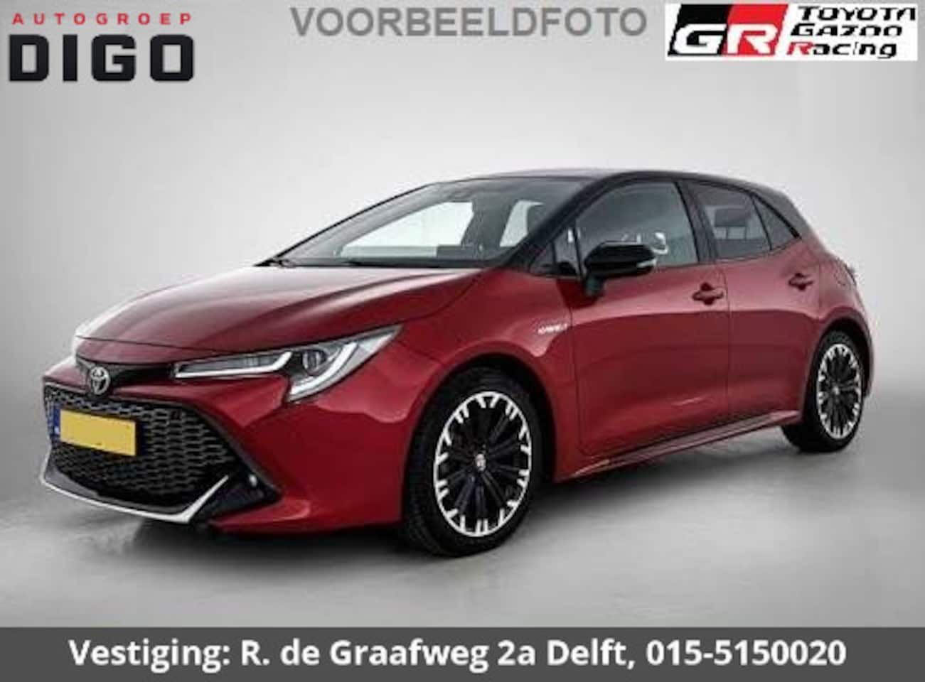 Toyota Corolla - 1.8 Hybrid GR-Sport Bi-Tone | Navigatie | Sportstoelen | Lichtmetalen velgen | - AutoWereld.nl