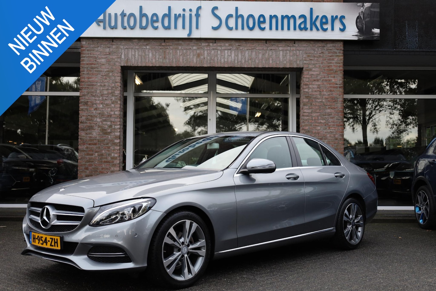 Mercedes-Benz C-klasse - 180 Prestige TREKHAAK STOELVERW. HALF-LEER CRUISE NAVI 2XPDC 18''LMV - AutoWereld.nl