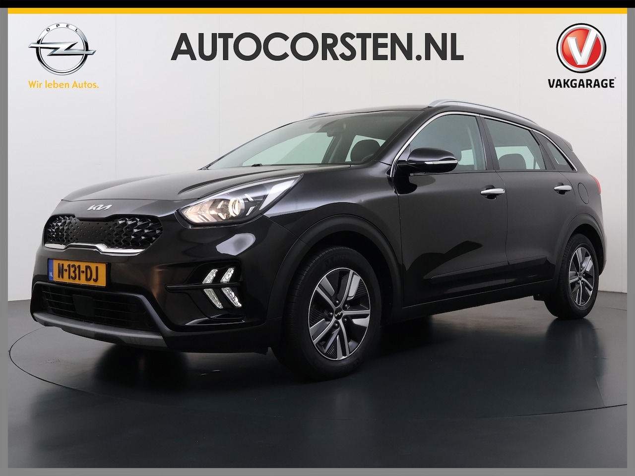Kia Niro - 1.6GDi 142PK Hybrid Automaat Adap.Cruise Navi Camera Apple Carplay Android Auto Ecc Dynami - AutoWereld.nl