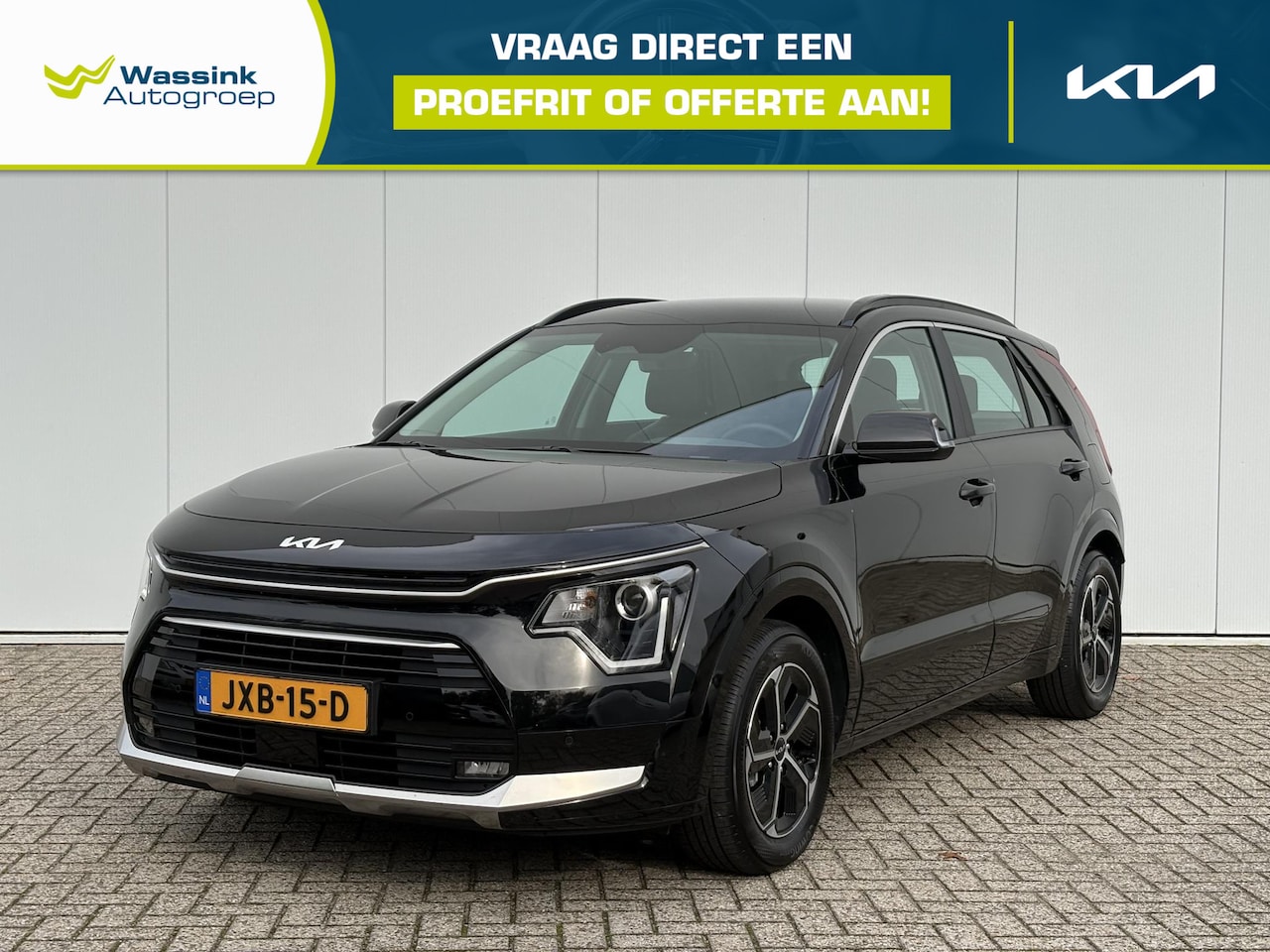 Kia Niro - 1.6 GDi Hybrid DynamicLine | Adaptive Cruise | Camera | Voor- en achterbumpersensoren | Ke - AutoWereld.nl