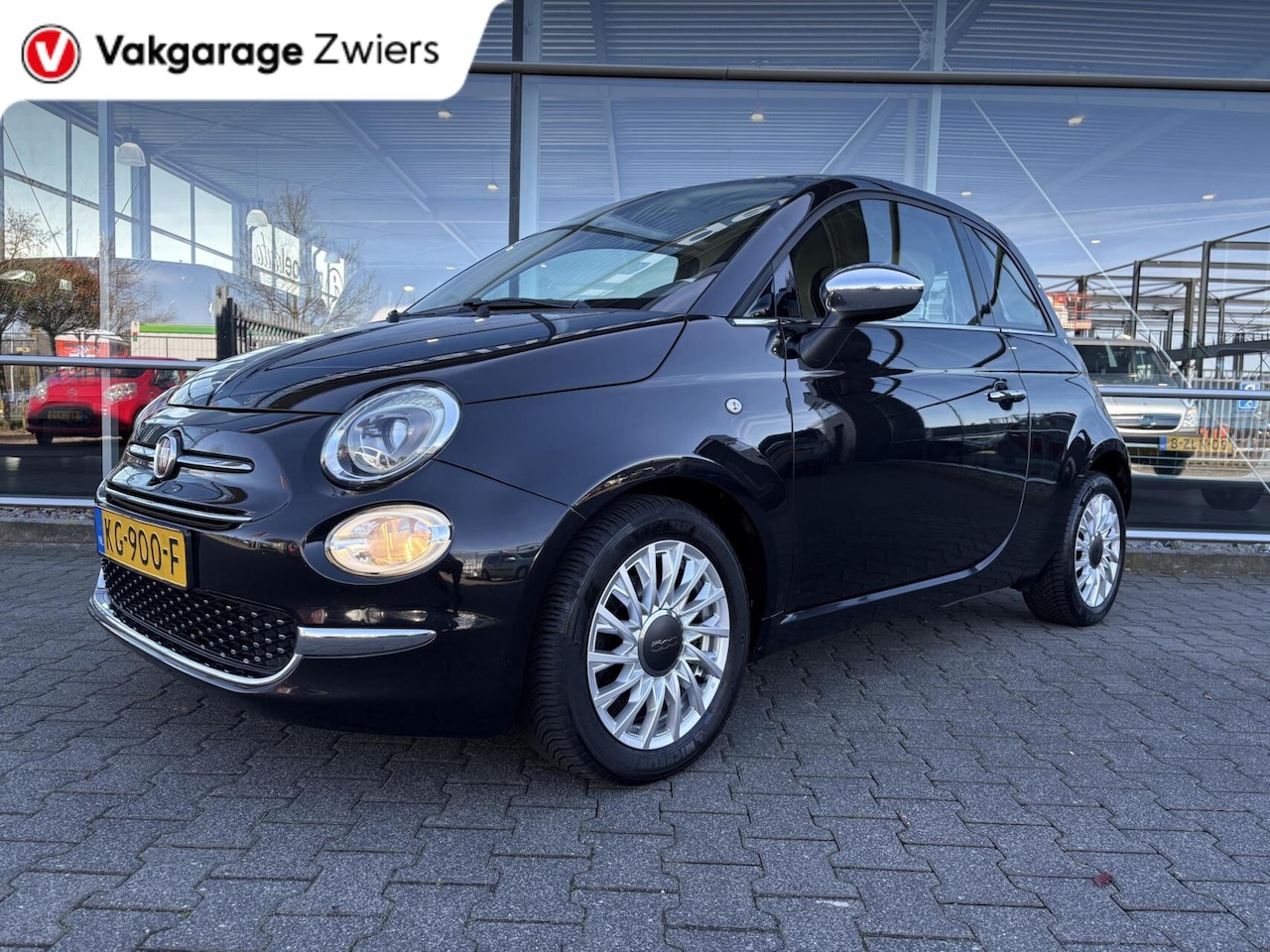 Fiat 500 - 0.9 TwinAir Turbo Lounge 0.9 TwinAir Turbo Lounge, Navi, Glazen Dak, Airco - AutoWereld.nl