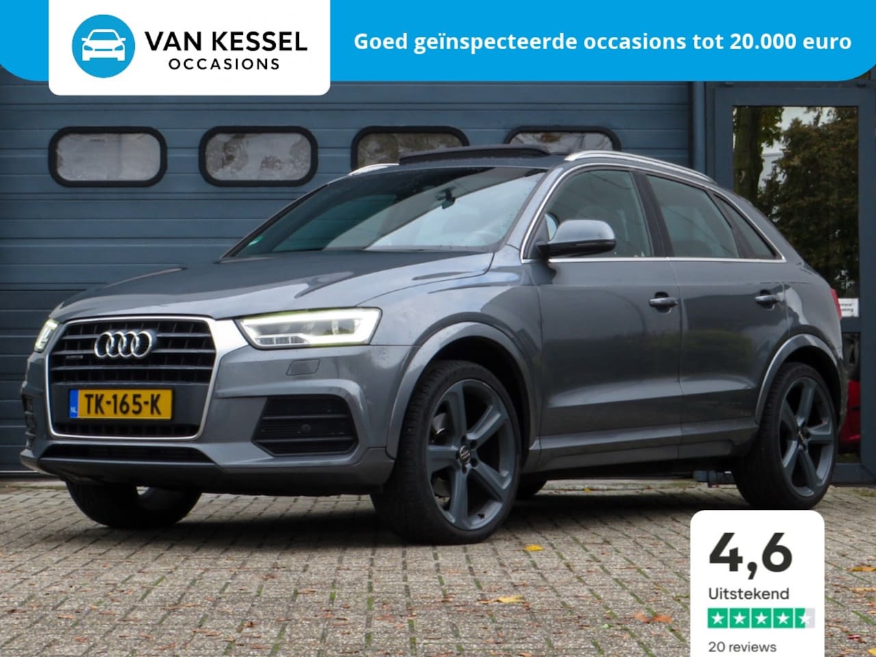 Audi Q3 - 2.0 TFSI quattro Design Pro Line Plus 2.0 TFSI quattro Design Pro Line Plus| Pano |stoelvw - AutoWereld.nl