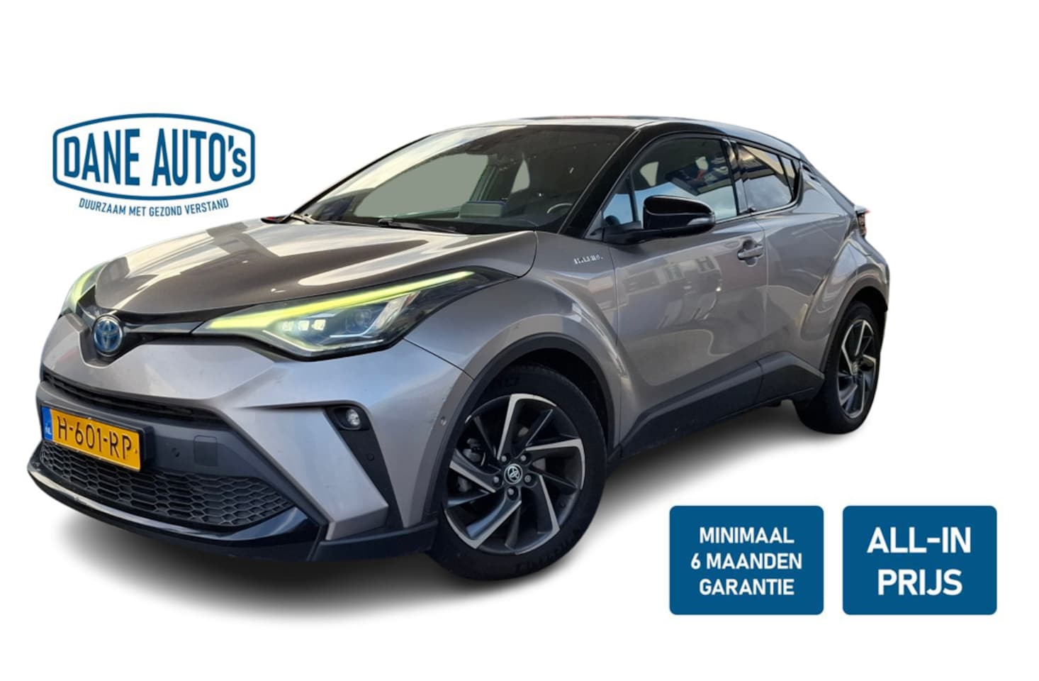 Toyota C-HR - Hybrid Bi-Tone | TREKHAAK | JBL AUDIO - RIJKLAARPRIJS - AutoWereld.nl