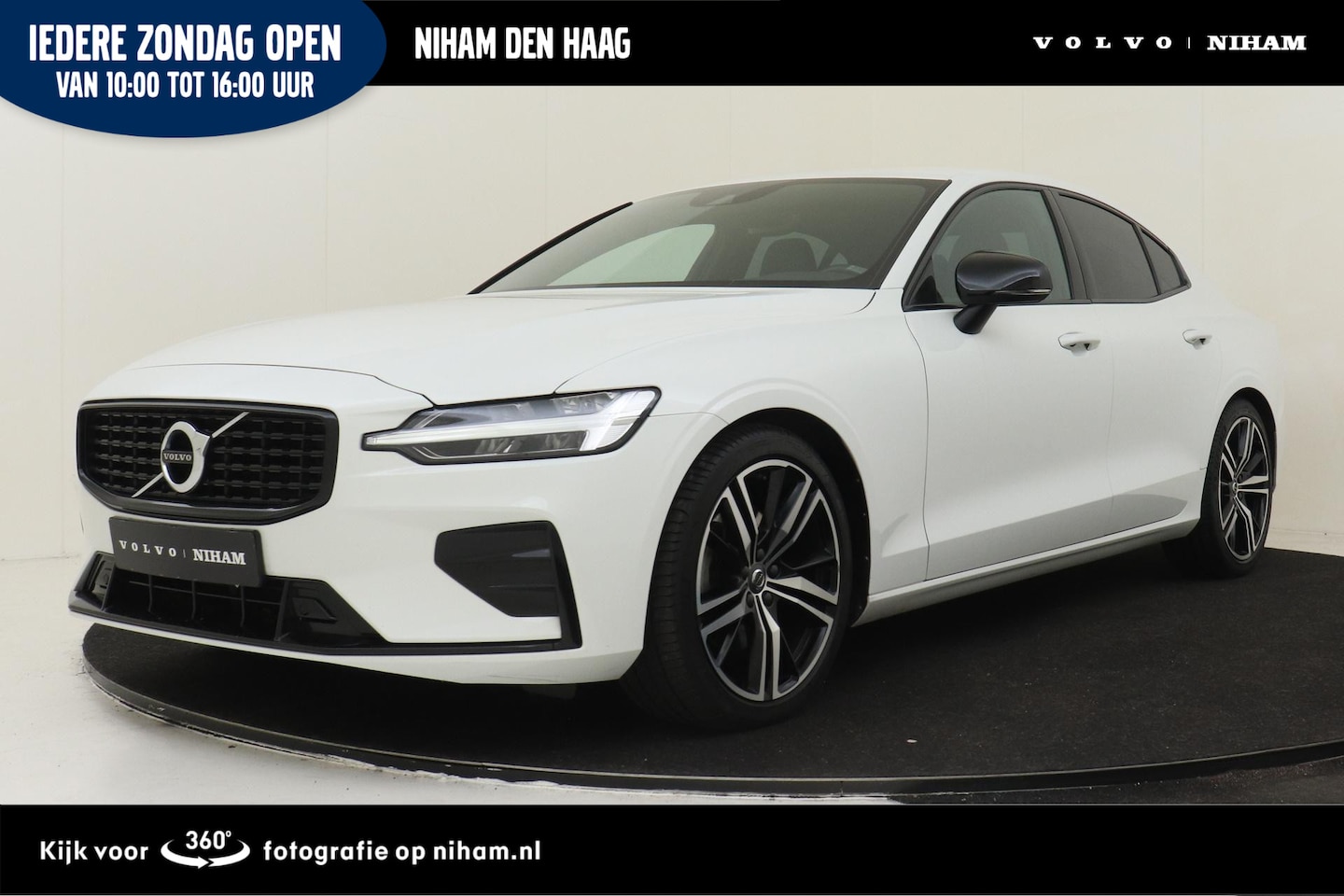 Volvo S60 - B3 (M-HYBRID) R-DESIGN -HARMAN/KARDON|CAMERA|TREKHAAK|SPORTSTOELEN|ADAP.CRUISE - AutoWereld.nl