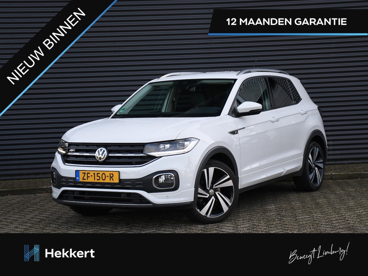 Volkswagen T-Cross - R-Line 1.0 TSI 116pk DODE HOEK | PDC | NAVI | APPLE-CARPLAY | ADAPT. CC | 17''LM - AutoWereld.nl
