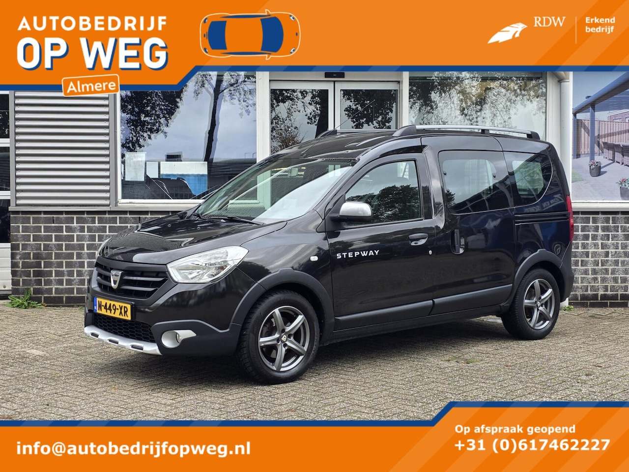 Dacia Dokker - combi 1.2 TCe S&S Ambiance | Navigatie | Cruise Control | Airco | Parkeersensoren - AutoWereld.nl