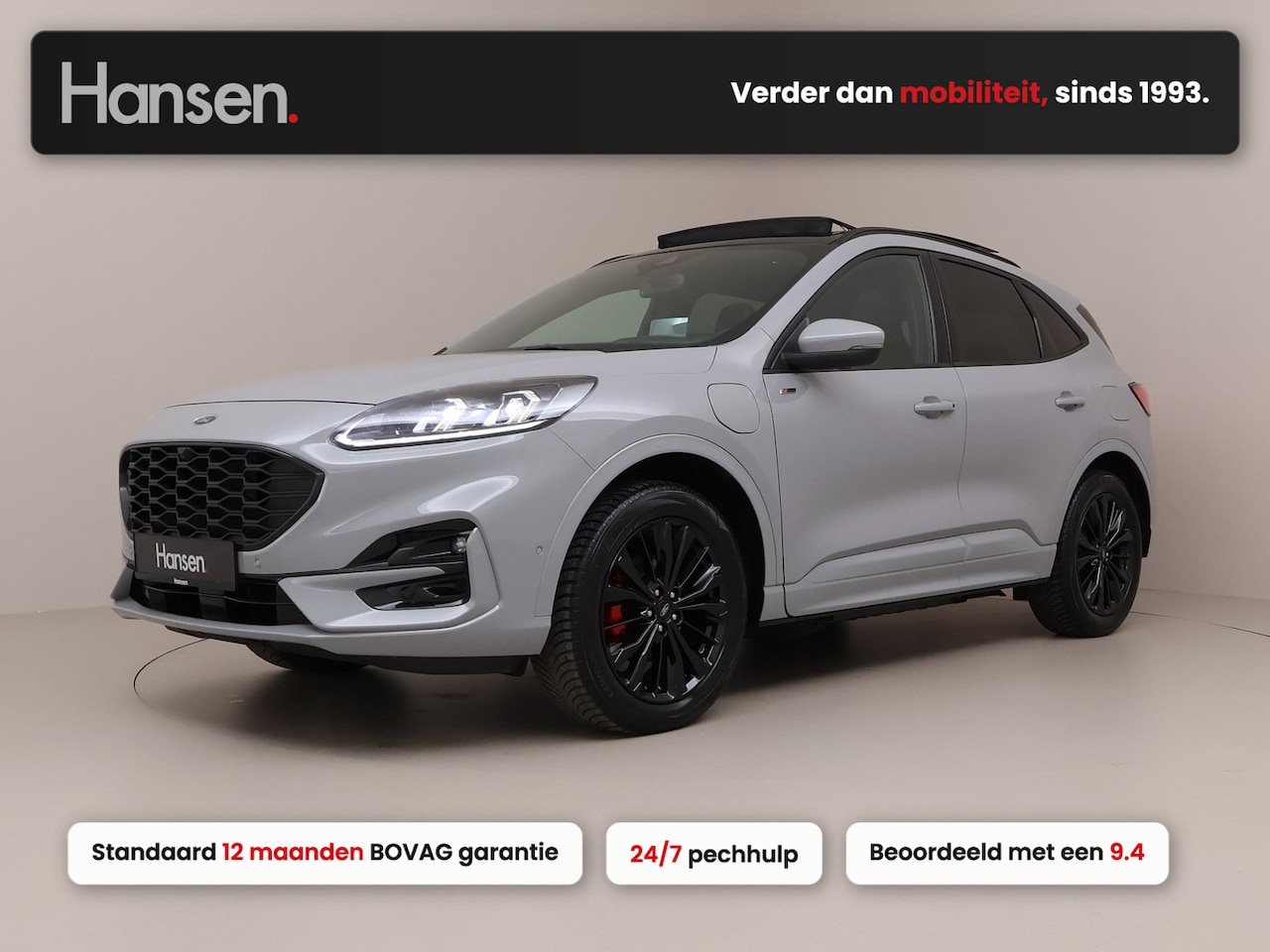 Ford Kuga - 2.5 PHEV Graphite Tech Edition I Elek. Trekhaak I Panoramadak I Adaptive Cruise I Winterpa - AutoWereld.nl