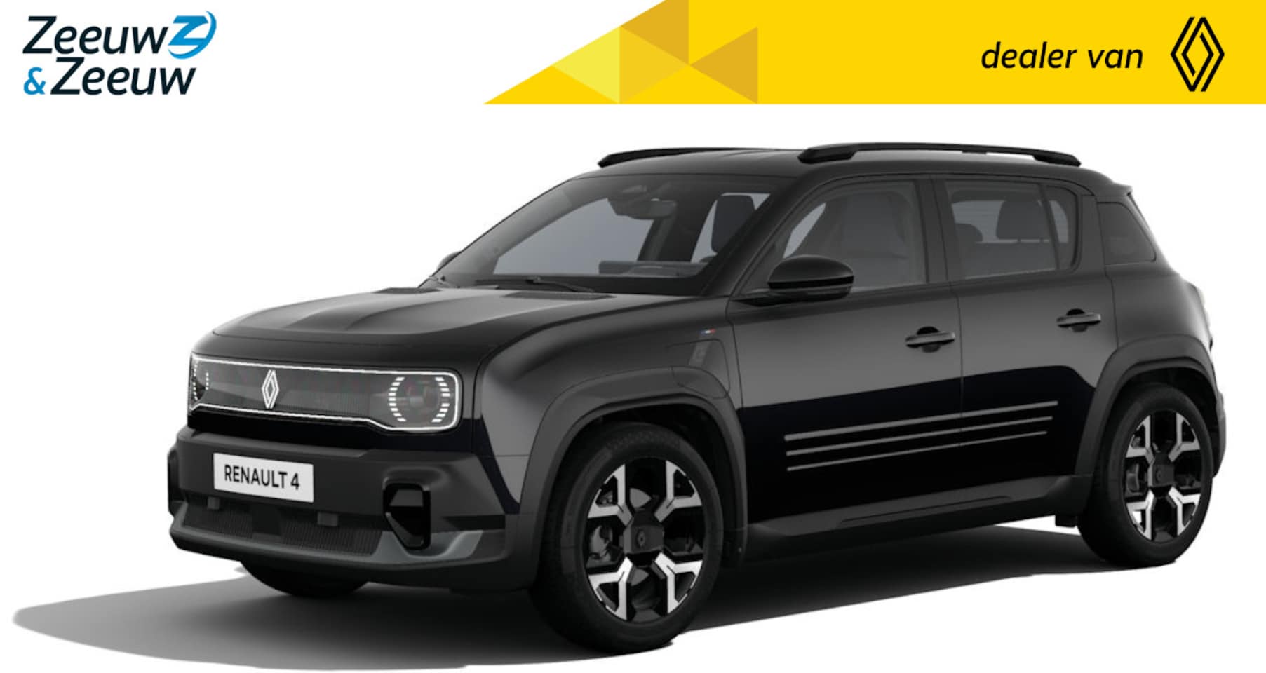 Renault 4 - Techno comfort range | Profiteer nu van €1.800,- Zeeuw & Zeeuw voorraadkorting | NU met GR - AutoWereld.nl
