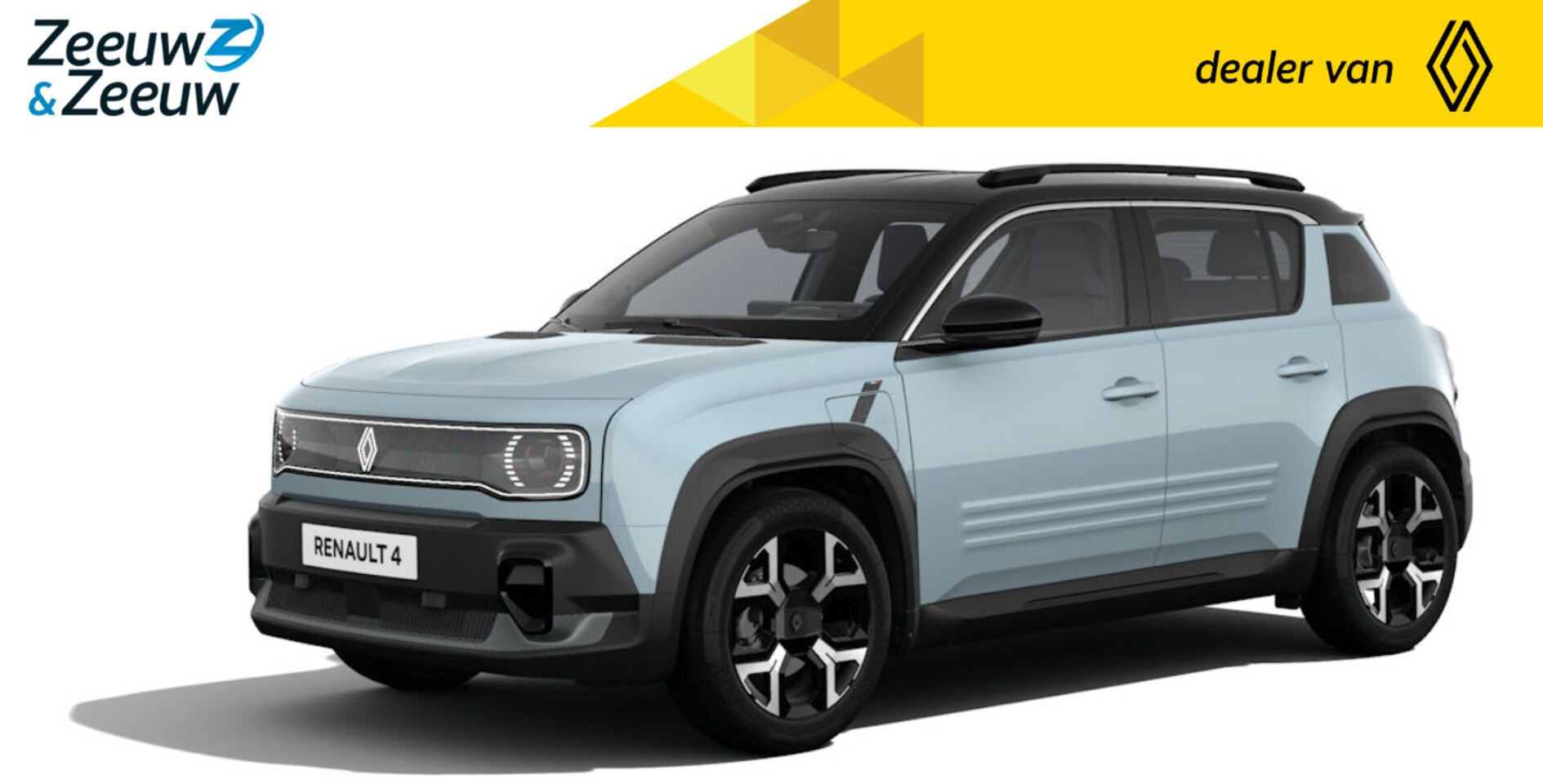 Renault 4 - Techno comfort range | Profiteer nu van €1.800,- Zeeuw & Zeeuw voorraadkorting | NU met GR - AutoWereld.nl