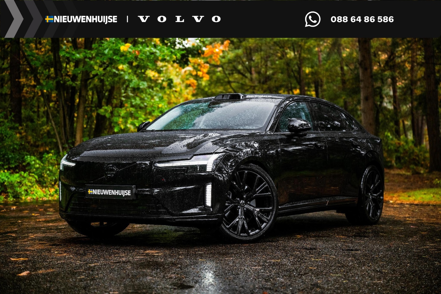 Volvo ES90 - Single Motor Extended Range Ultra 92 kWh | Pilot Assist Pack | Black Edition | Bowers & Wi - AutoWereld.nl