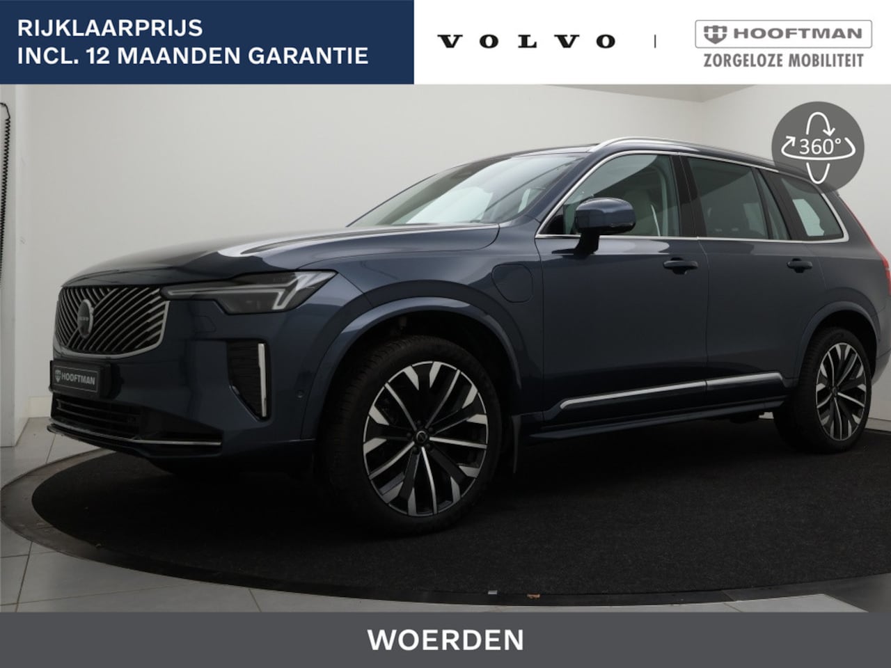 Volvo XC90 - T8 PLUG-IN HYBRID ULTRA BRIGHT B&W AUDIO MASSAGE TREKHAAK 21INCH - AutoWereld.nl