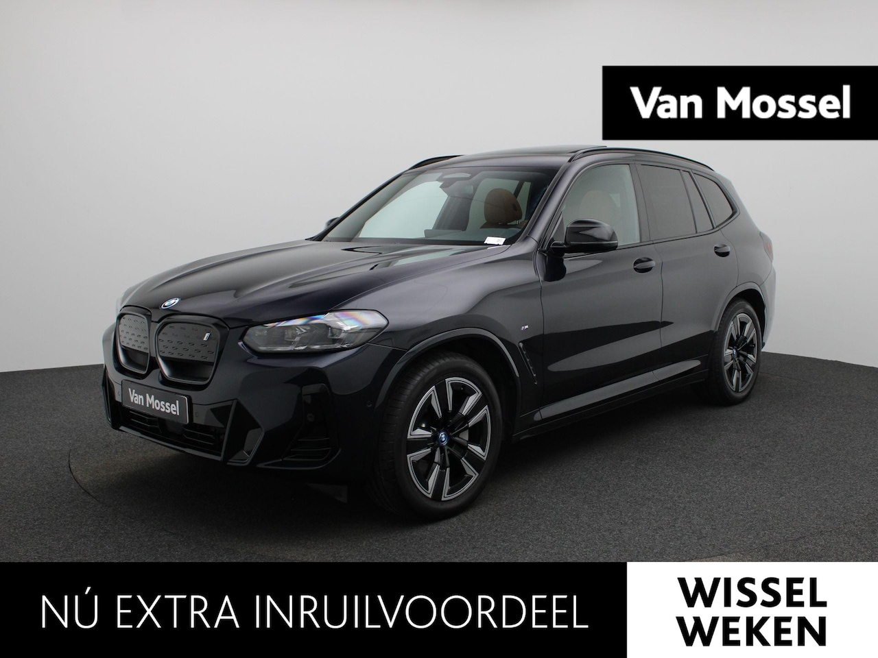 BMW iX3 - Executive 80 kWh | 100 % SOH | M-SPORT | TREKHAAK | PANORAMA-SCHUIFDAK | LEER | CAMERA | S - AutoWereld.nl
