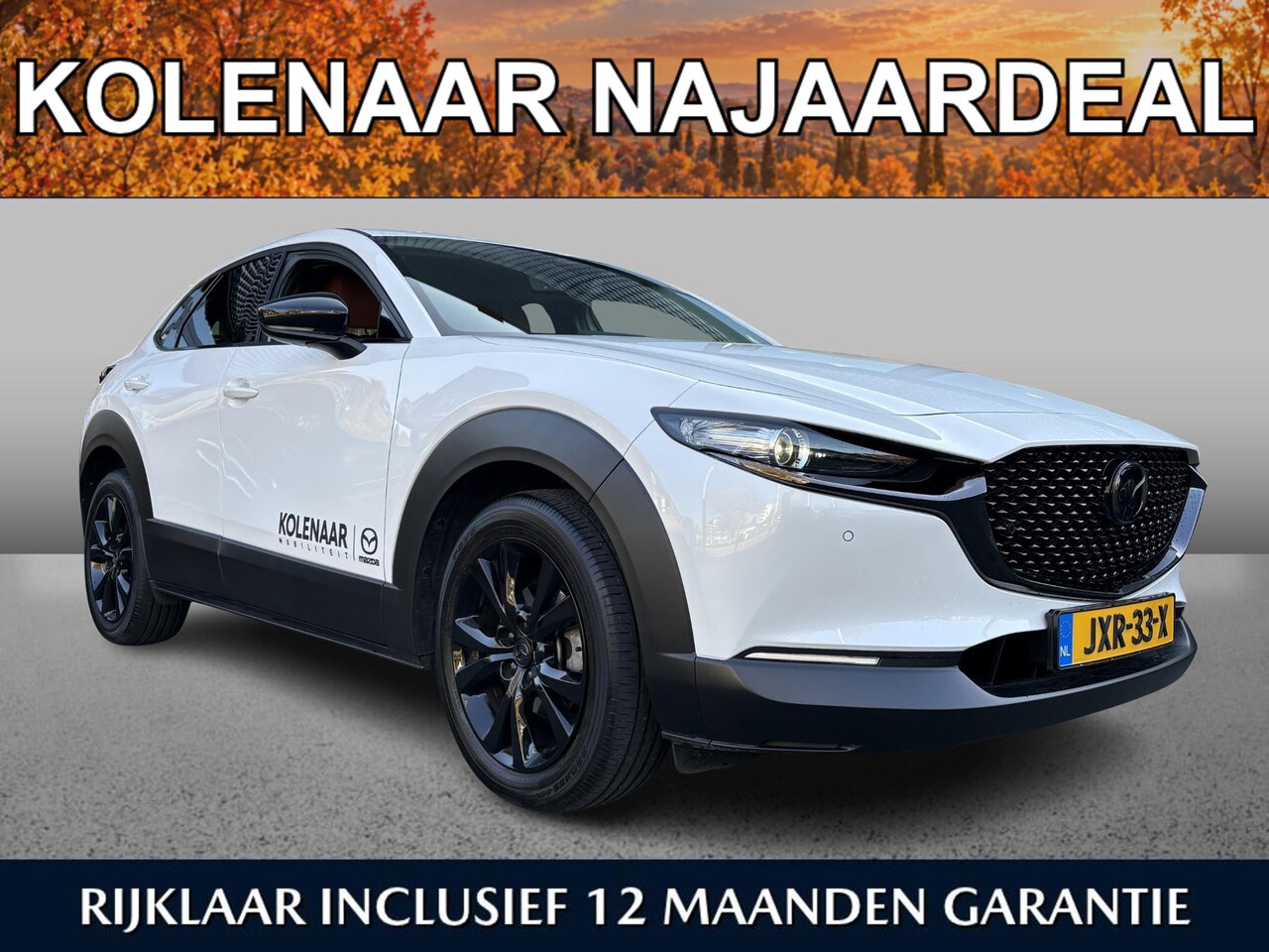 Mazda CX-30 - 2.5 e-SkyActiv-G M Hybrid Nagisa | Kolenaar Najaardeal | Apple Carplay/Android Auto | Stoe - AutoWereld.nl