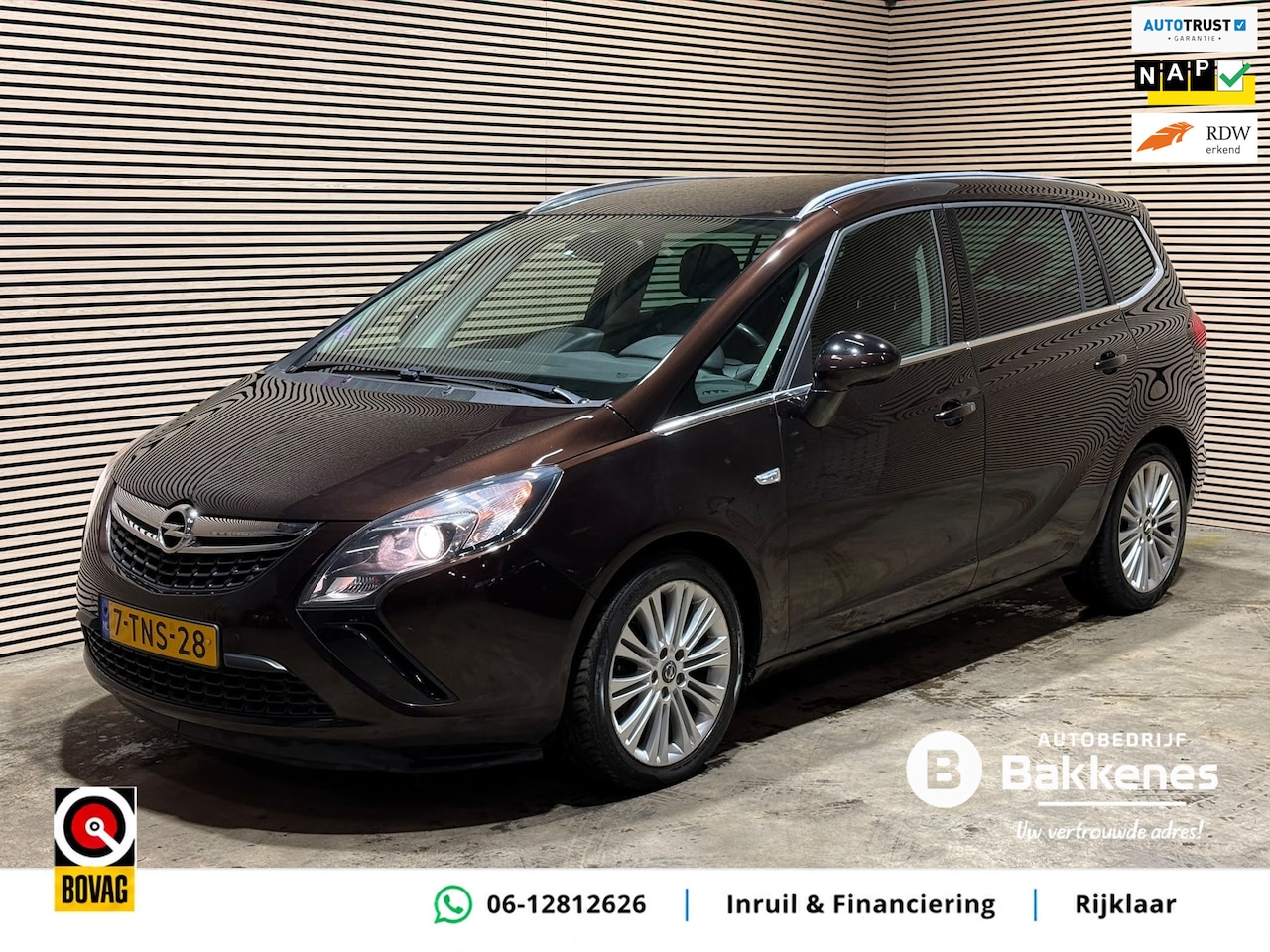 Opel Zafira Tourer - 1.4 Rhythm | Onderhouden | Xenon | Trekhaak - AutoWereld.nl