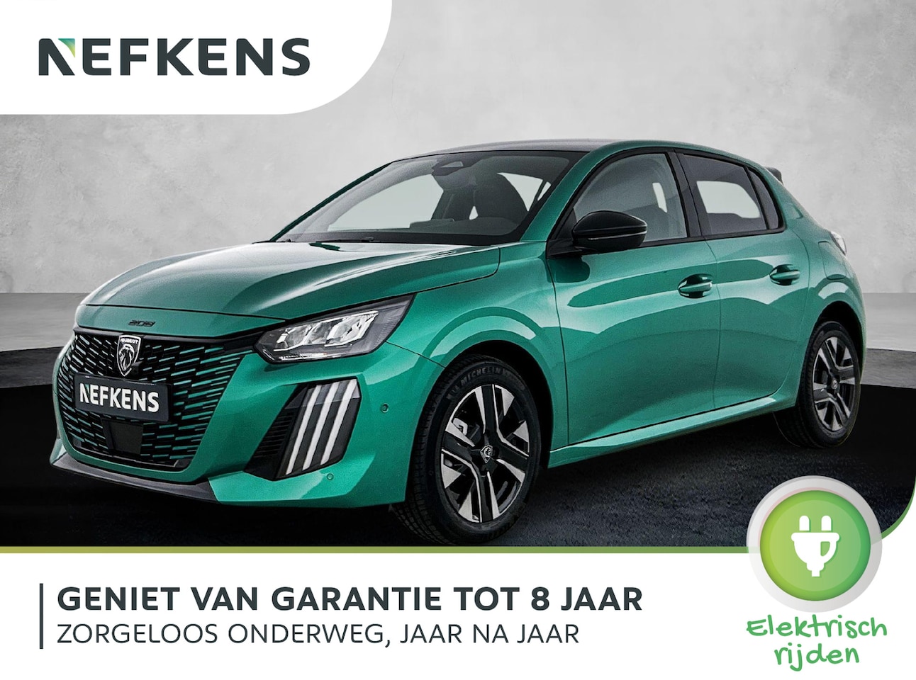 Peugeot e-208 - Envy 51 kWh 156pk | Nefkens Edition | Actieprijs! | Tot 433km actieradius (WLTP) | Navigat - AutoWereld.nl