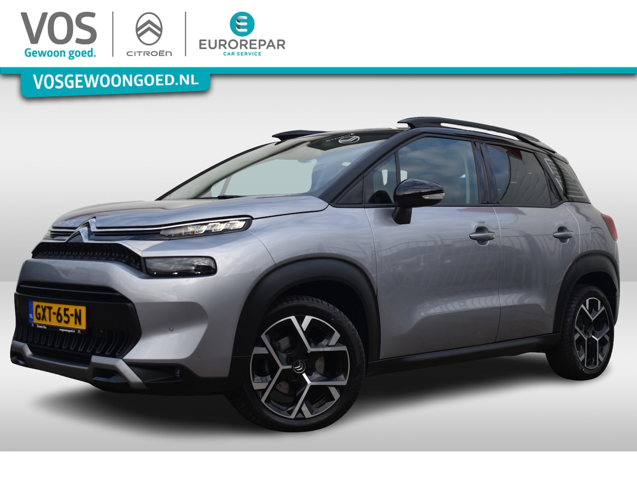 Citroën C3 Aircross - PureTech 130 EAT6 Shine Automaat | Navi | Airco | Leder | Two tone | * - AutoWereld.nl