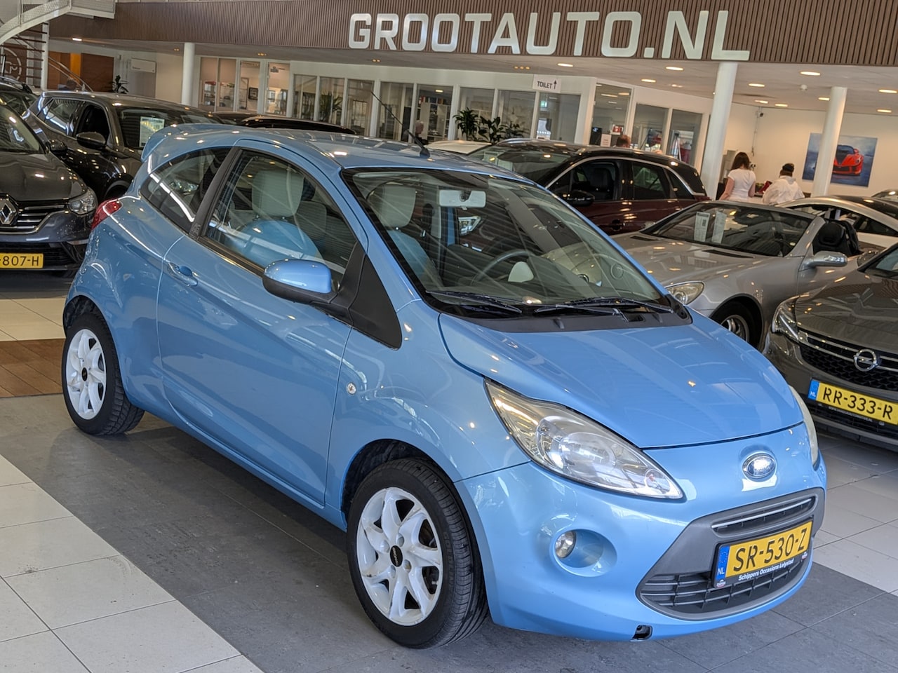 Ford Ka - 1.2 Titanium OPKNAPPER Airco, Stuurbekrachtiging - AutoWereld.nl