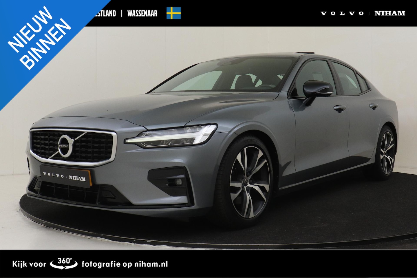 Volvo S60 - T4 AUT. R-DESIGN - PANO.DAK|CLIMATE|ADAP.CRUISE|STANDKACHEL|DAB|SPORTSTOELEN|CAMERA|18"ALL - AutoWereld.nl