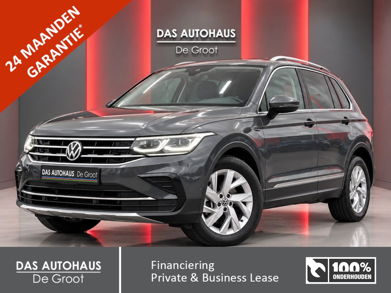 Volkswagen Tiguan - 1.4 TSI eHybrid 245pk Elegance | ACC | Navi | Camera | Carplay - AutoWereld.nl