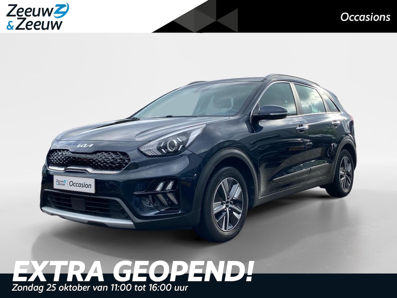 Kia Niro - 1.6 GDi Hybrid DynamicLine | Navigatie | Climate control | Parkeer camera | Cruise control - AutoWereld.nl