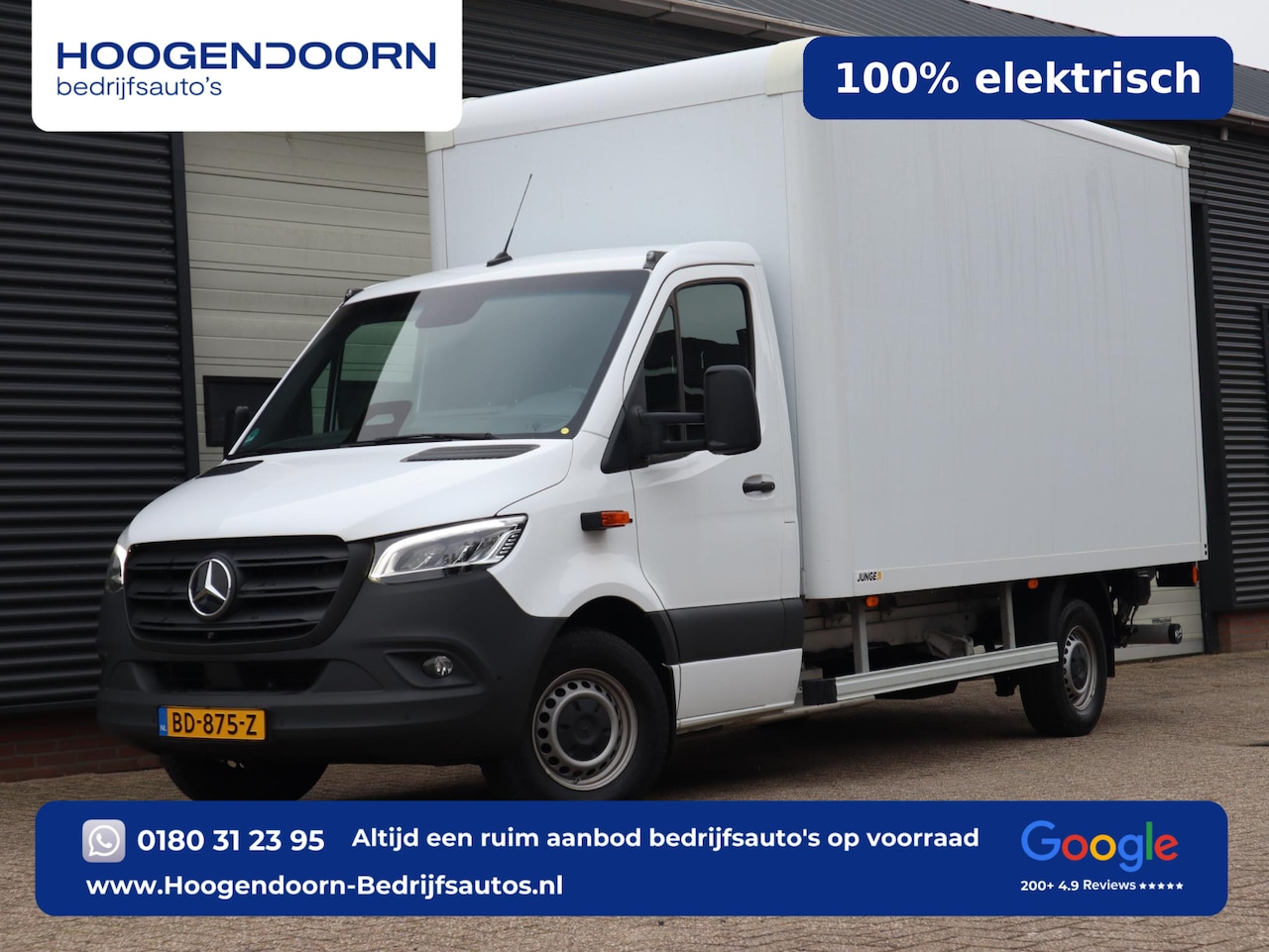 Mercedes-Benz eSprinter - 420 81kWh Select Bakwagen - Laadklep 1.200 KG Laden - L3 WB 433 cm - AutoWereld.nl