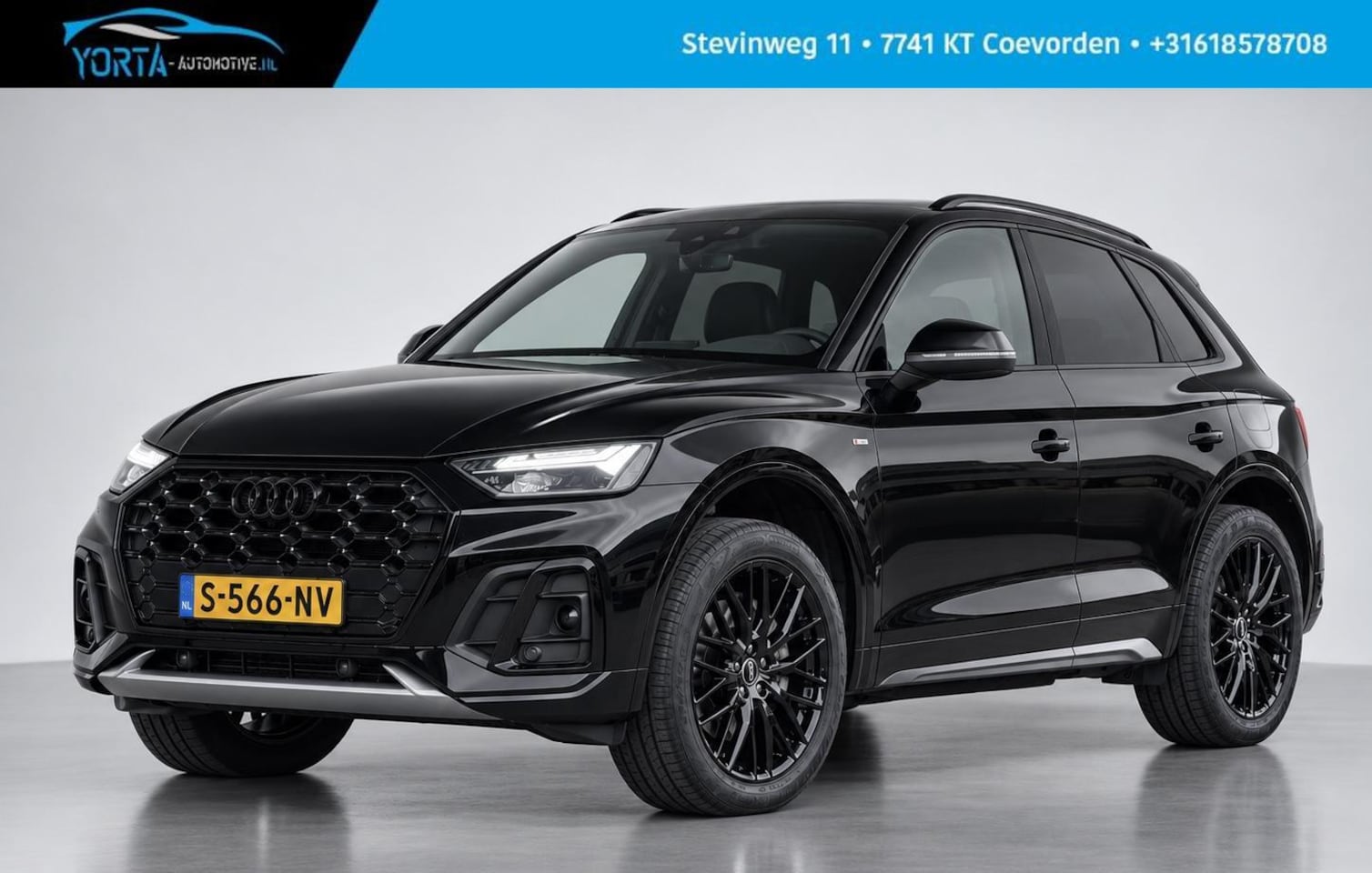 Audi Q5 - 55 TFSIe 3x S Line BLACK ELEK. HAAK|ACC|LUCHTVERING - AutoWereld.nl