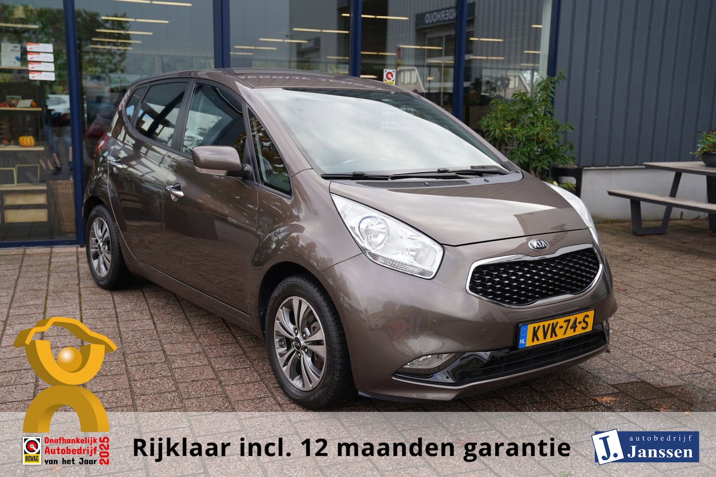 Kia Venga - 1.6 CVVT DynamicLine|Prijs rijklaar incl. 12 mnd garantie|Afn. trehaak Stoel/Stuurverwarmi - AutoWereld.nl