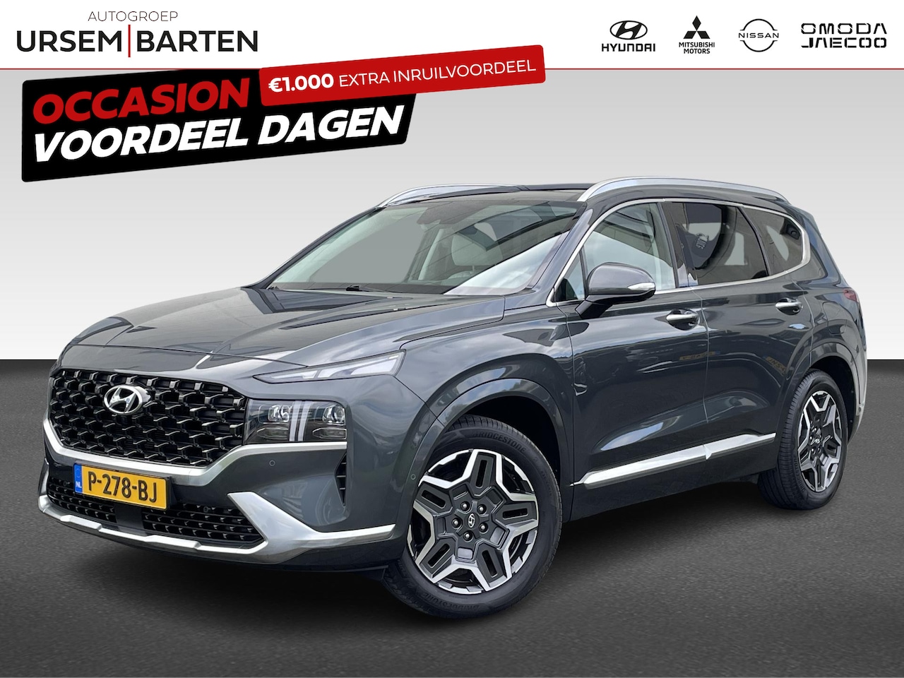 Hyundai Santa Fe - 1.6 T-GDI PHEV Premium Plus Sky 1.6 T-GDI PHEV Premium Plus Sky - AutoWereld.nl