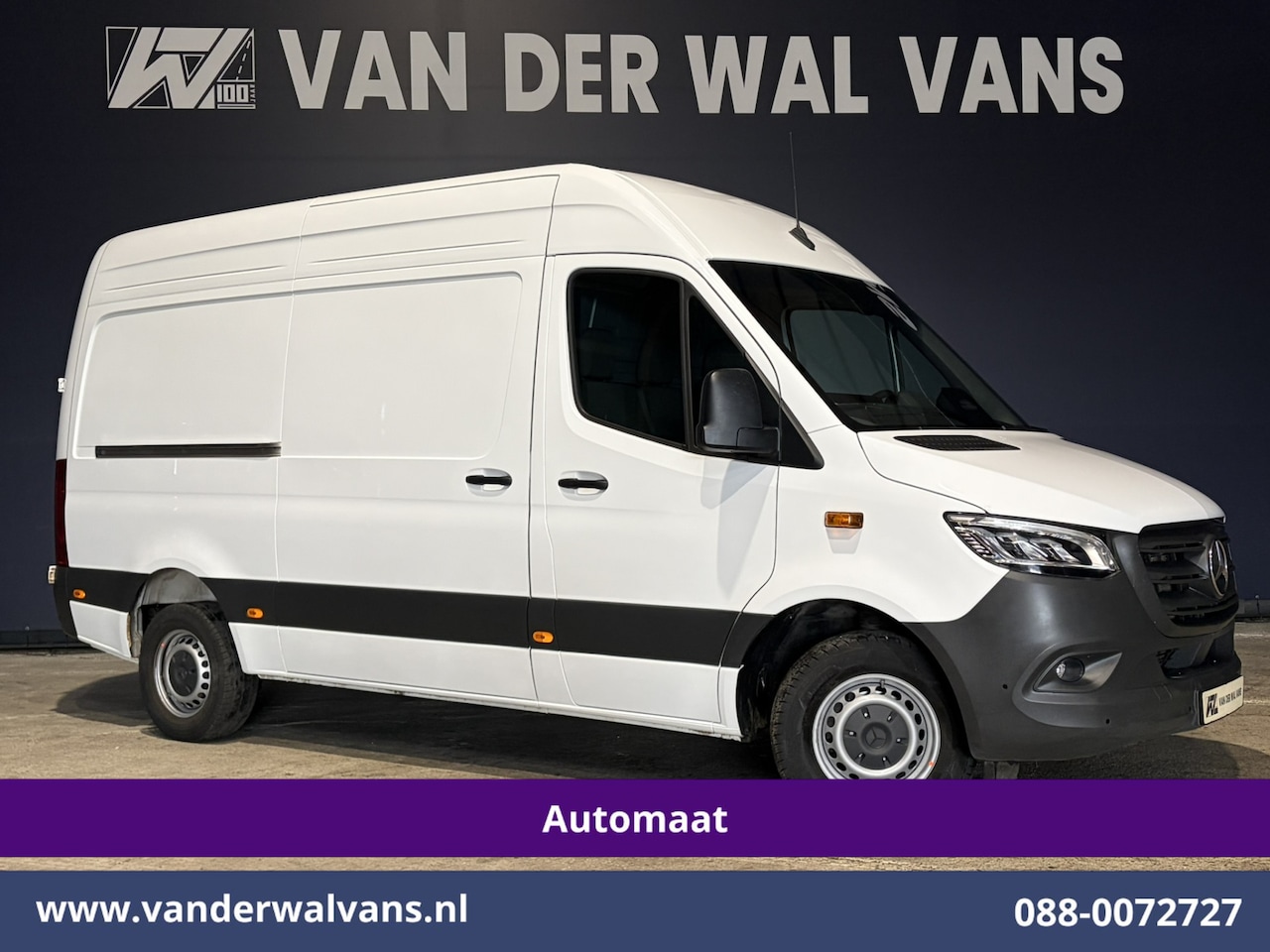 Mercedes-Benz Sprinter - 317 CDI 170pk 9G-Tronic Automaat XL MBUX L2H2 Euro6 Airco | Camera | Navigatie | Cruisecon - AutoWereld.nl
