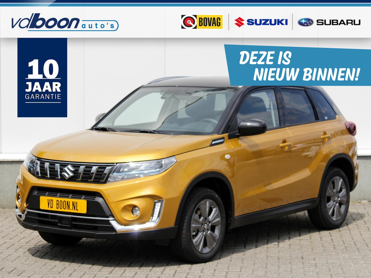 Suzuki Vitara - 1.4 Boosterjet Select Smart Hybrid | Navi | Adap. Cruise | Clima | Camera | Lm-Velgen | Tr - AutoWereld.nl