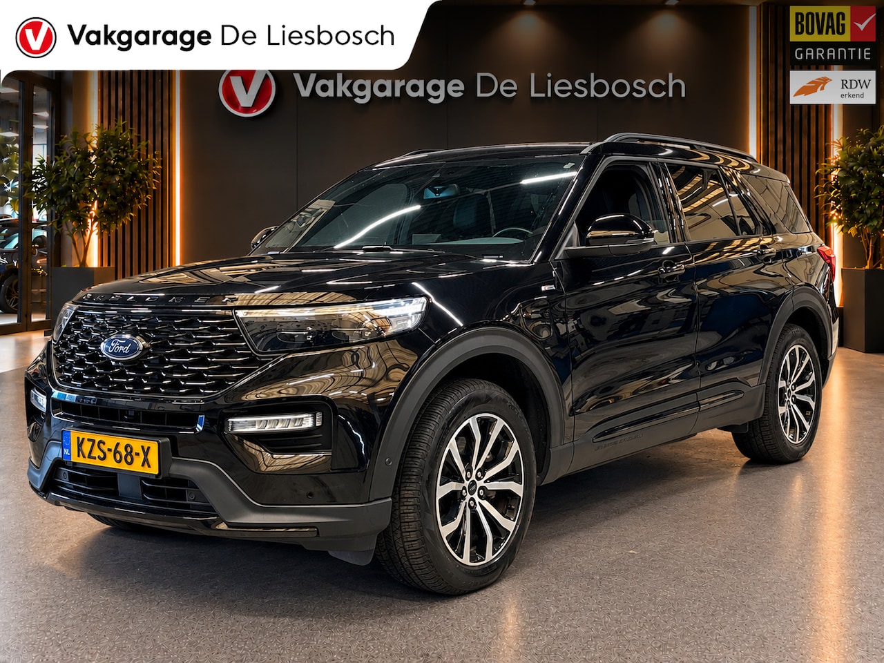 Ford Explorer - 3.0 V6 EcoBoost PHEV ST-Line/pano/camera/leer/7 persoons/B&O - AutoWereld.nl