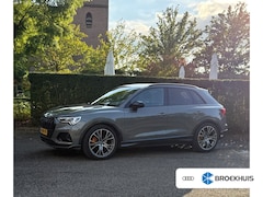 Audi Q3 - 35 TFSI Pro Line business l S-Line l Elektr. Trekhaak / Leder/Alcantara bekleding l Zwart