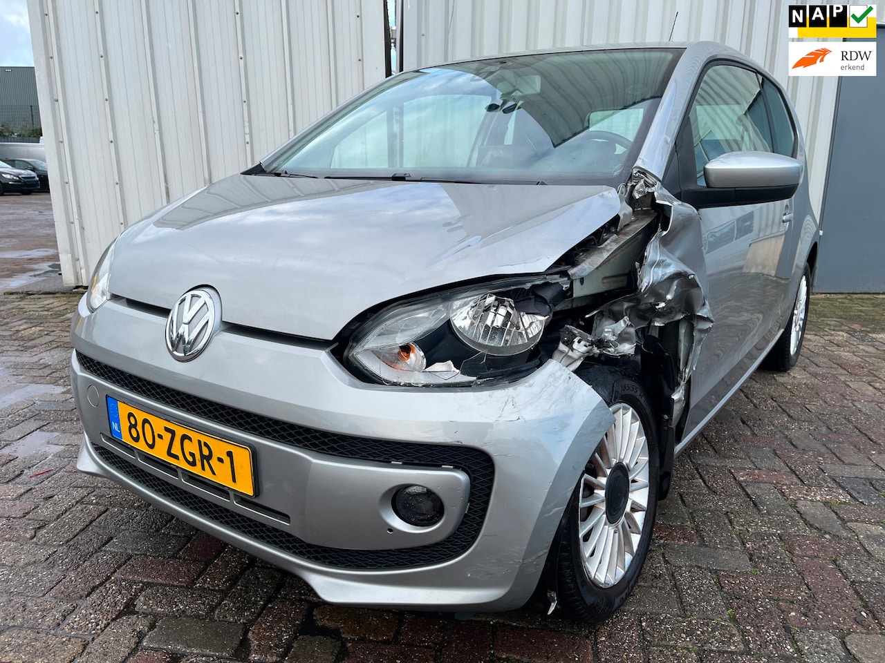 Volkswagen Up! - 1.0 high up! SCHADEAUTO! - AutoWereld.nl