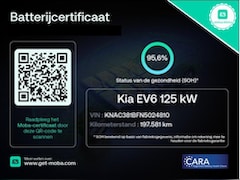 Kia EV6 - AIR 58 kWh ACCU 95.6% BEREIK TOT 395 KM ( WLTP) NAVIGATIE . STOEL EN STUUR VERWARMING . PD