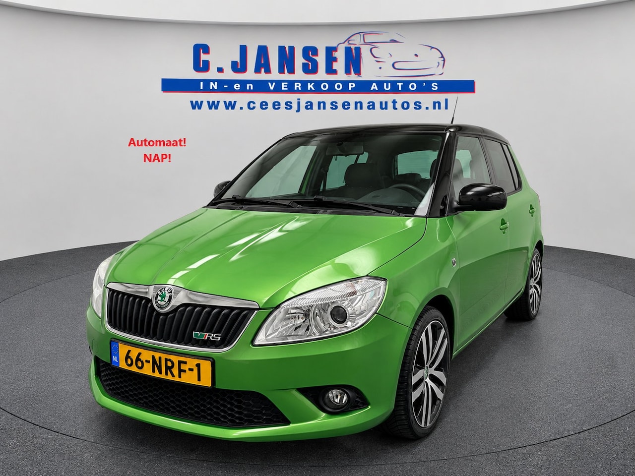 Skoda Fabia - 1.4 TSI RS Origineel Nederlands! | Automaat! | Climatec controle | Parkeersensoren | Cruis - AutoWereld.nl