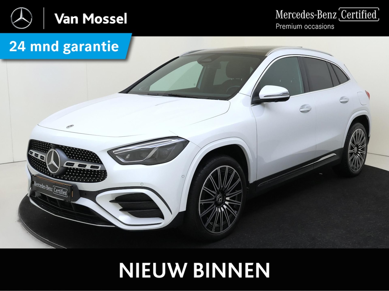 Mercedes-Benz GLA-Klasse - 250 e AMG Line / Premium Plus/ Panoramadak/ 20 inch/ Winter Pack/ Burmester/ 360 camera - AutoWereld.nl