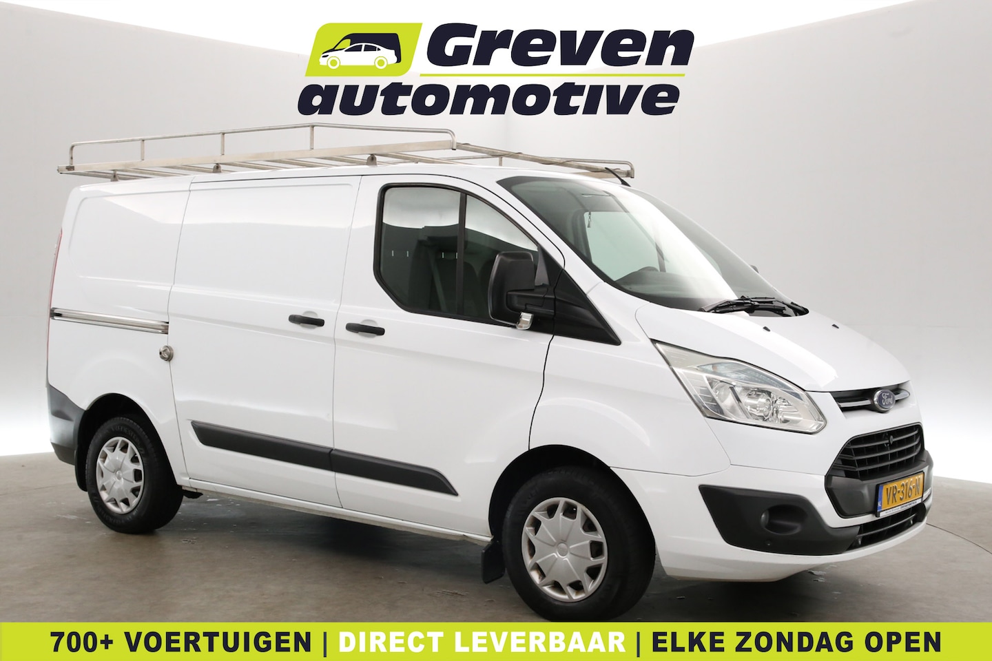 Ford Transit Custom - 2.2 TDCI L1H1 | Airco | Cruise | 3 Zits | Navigatie | Trekhaak | Imperiaal | Parkeersens. - AutoWereld.nl