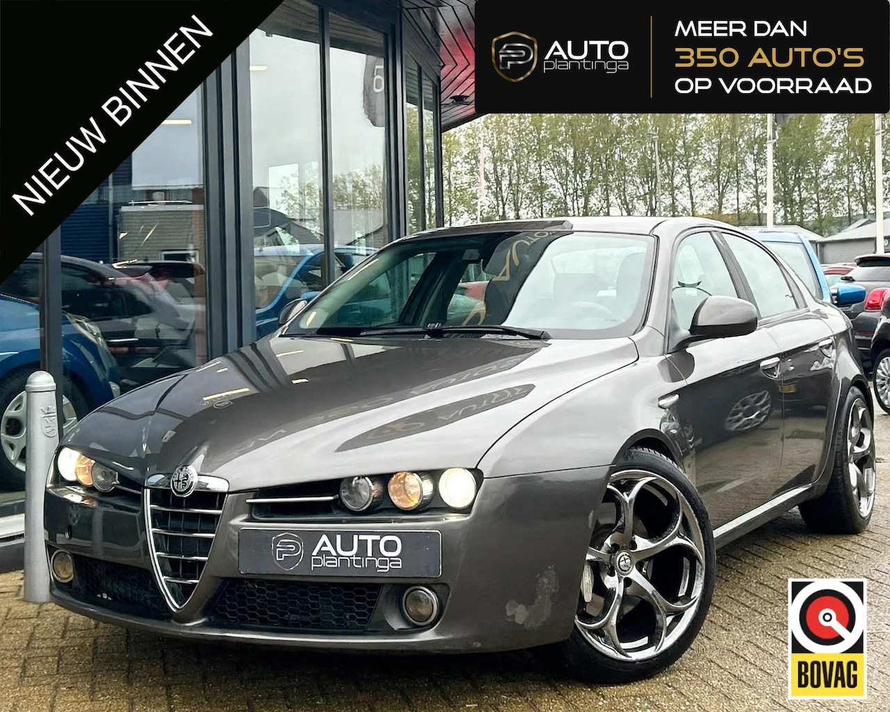 Alfa Romeo 159 - 3.2 JTS Q4 TI 260PK | V6 | UNIEK | NL AUTO | NAP | Lederen Bekleding | 19 Inch | Climate C - AutoWereld.nl