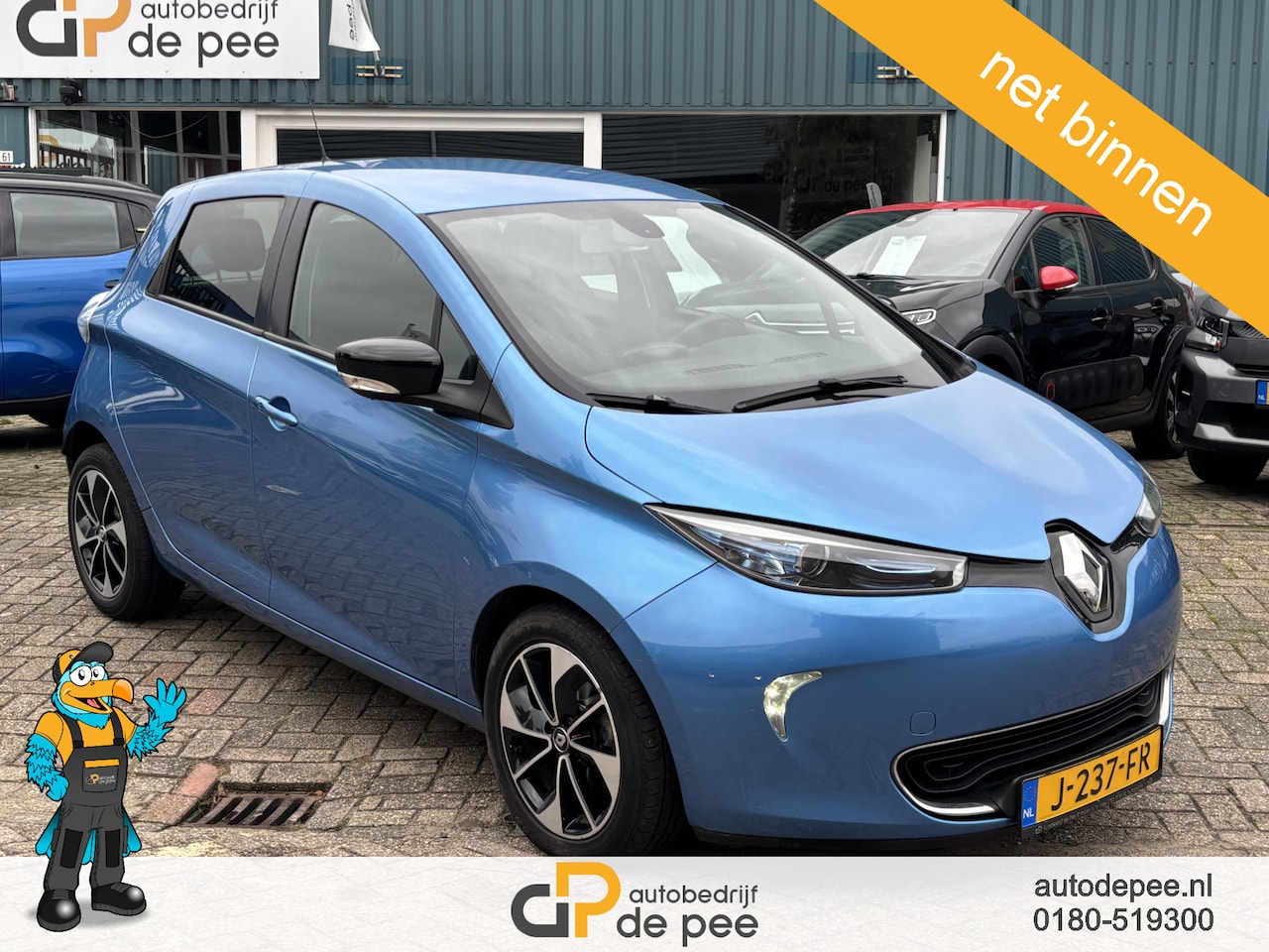 Renault Zoe - R90 Intens 41 kWh GARANTIE/KOOPACCU 88% SOH/CRUISE/CLIMA/PARK.SENS./CAMERA/LICHTMETAAL rij - AutoWereld.nl