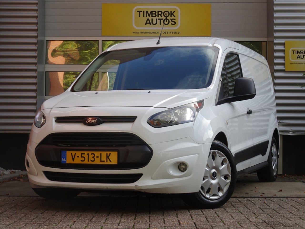Ford Transit Connect - 1.5 TDCI L2 *Airco/Navi/Cruise/Trekhaak/Marge/3 zits* - AutoWereld.nl
