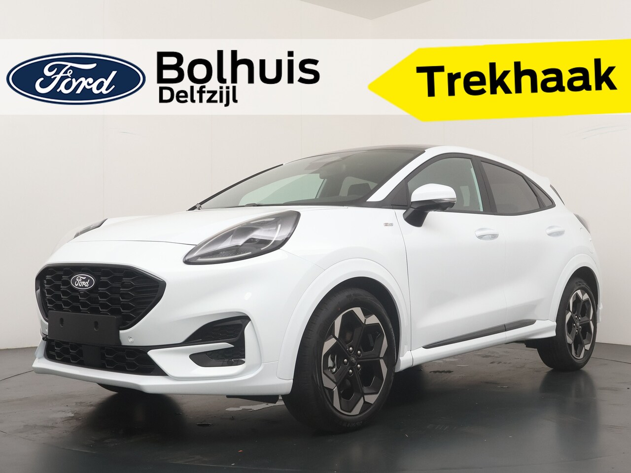 Ford Puma - Hybrid ST-Line X 155Pk | Trekhaak | Panormadak | Driver Assist | Winter Pack | - AutoWereld.nl