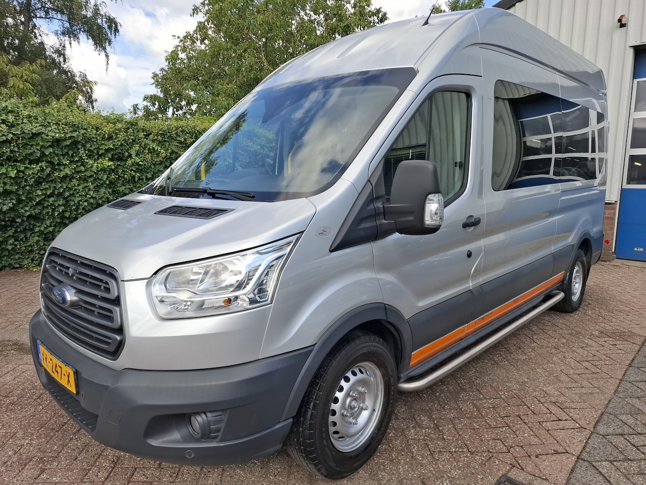 Ford Transit Kombi - 350 2.0 TDCI L3H2 19995.- INCL BTW 9-PERS. ROLSTOEL 130PK - AutoWereld.nl