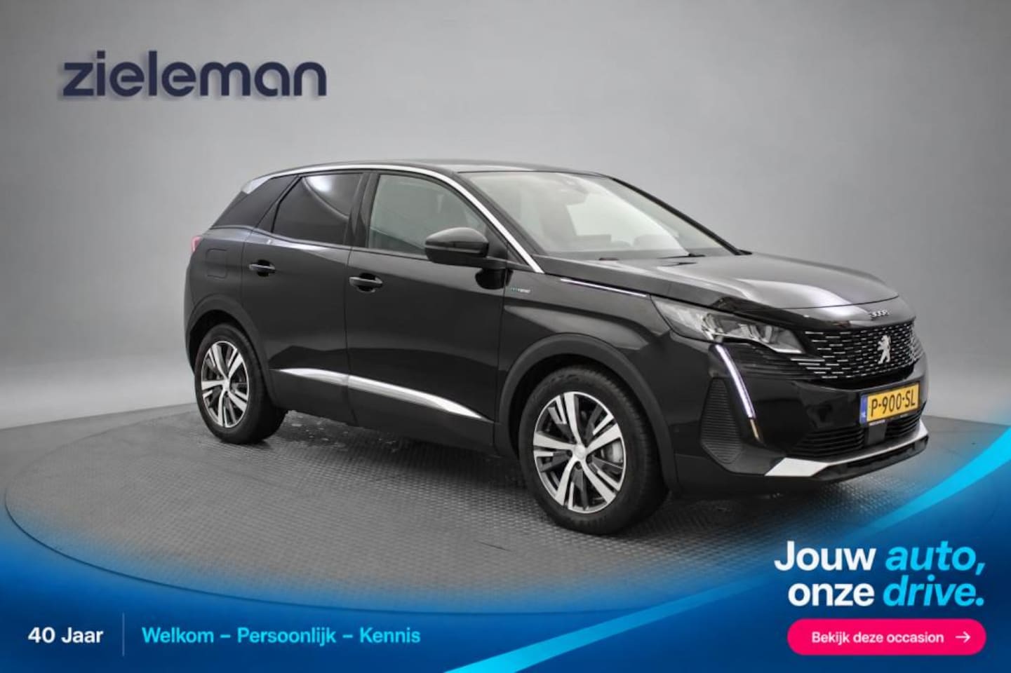 Peugeot 3008 - 1.6 HYbrid 225 Allure Pack Business - Digitaal Cockpit, Carplay, Camera - AutoWereld.nl